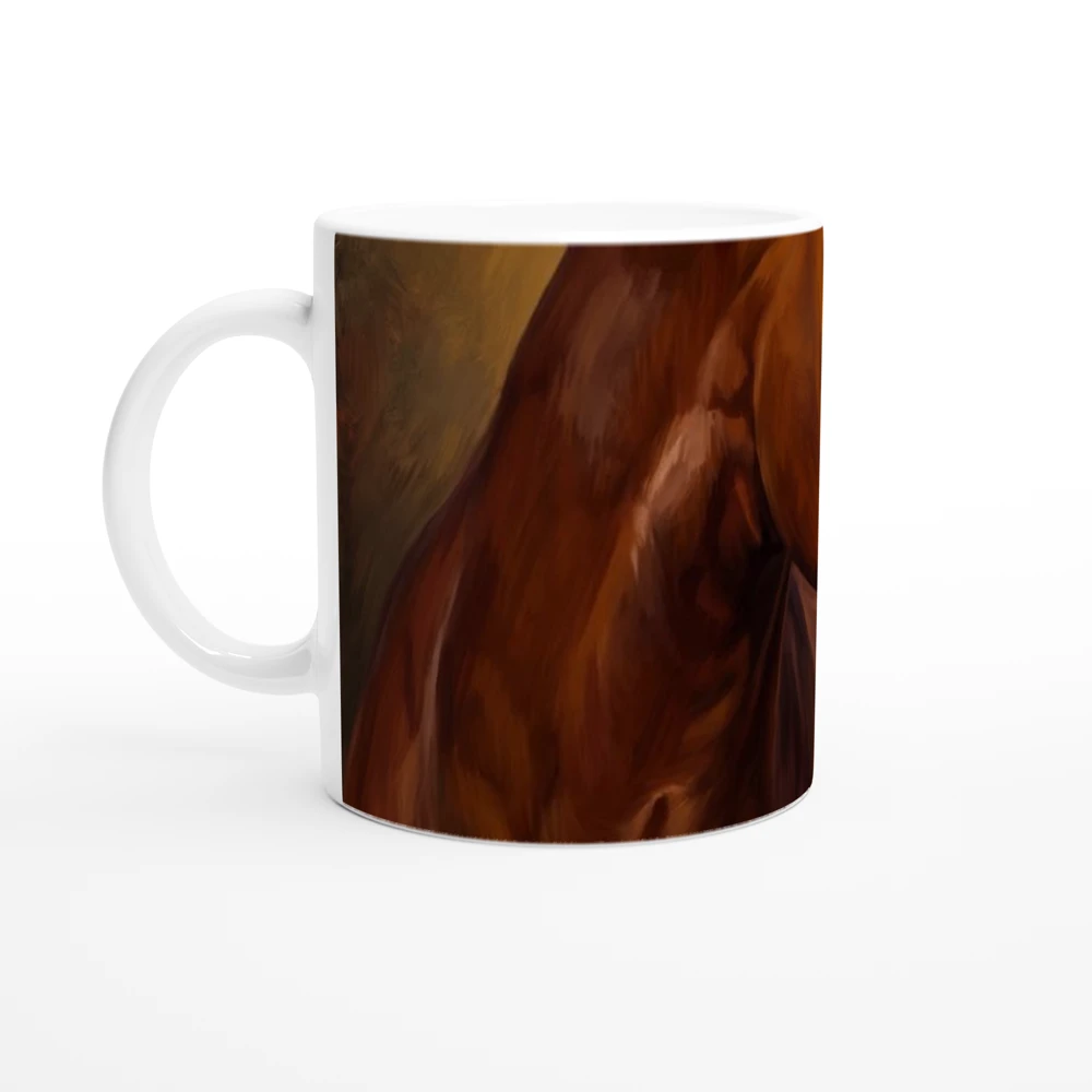 Horse portrait mug