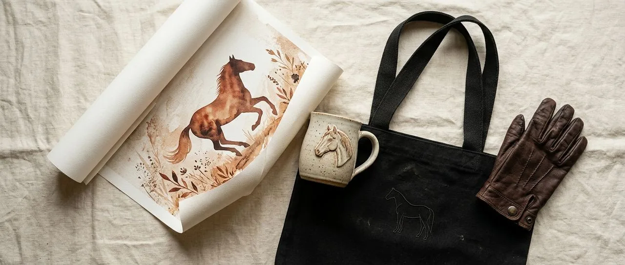 Personalised horse gifts under £50